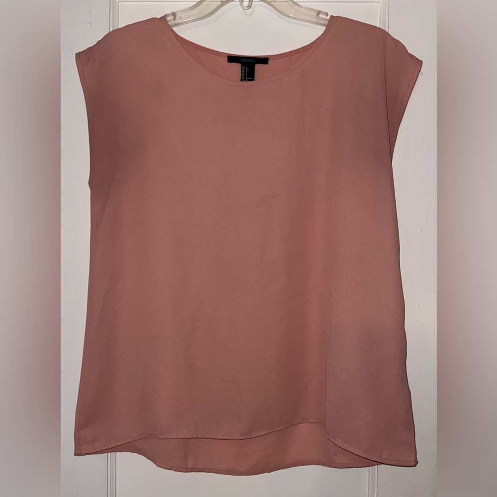 Forever 21 Pink Tunic Top
